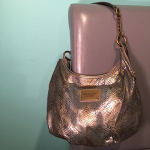 Simply Vera Vera Wang metallic handbag